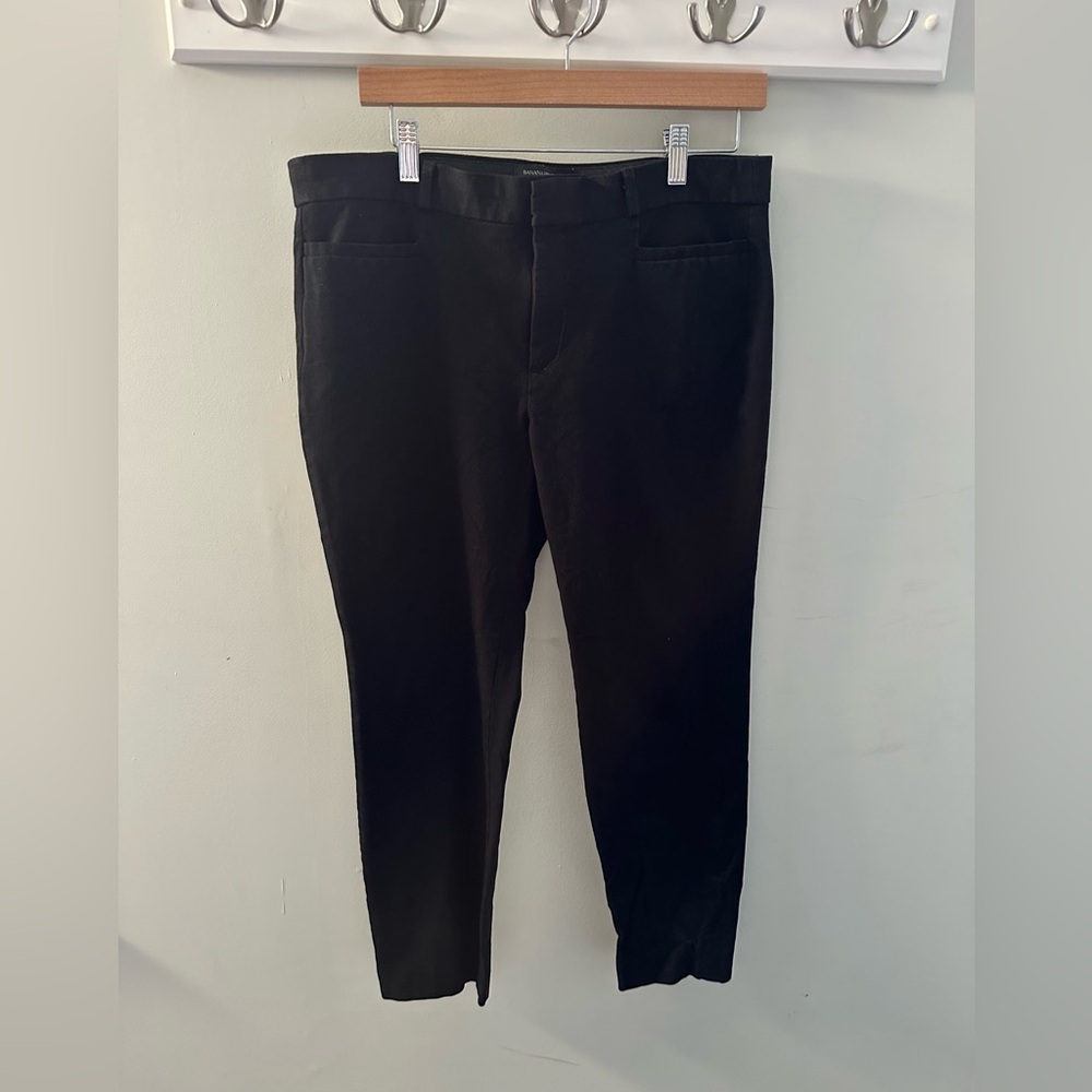 Banana Republic Sloan Curvy Slim Fit High Rise Work Pants